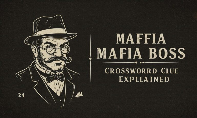Mafia Boss Crossword Clue